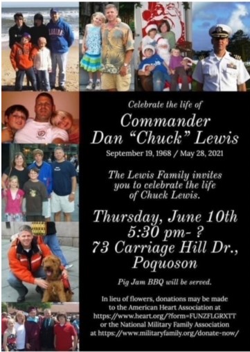 Image of CDR Dan Charles Lewis