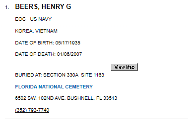 Image of EOC Henry G. Beers