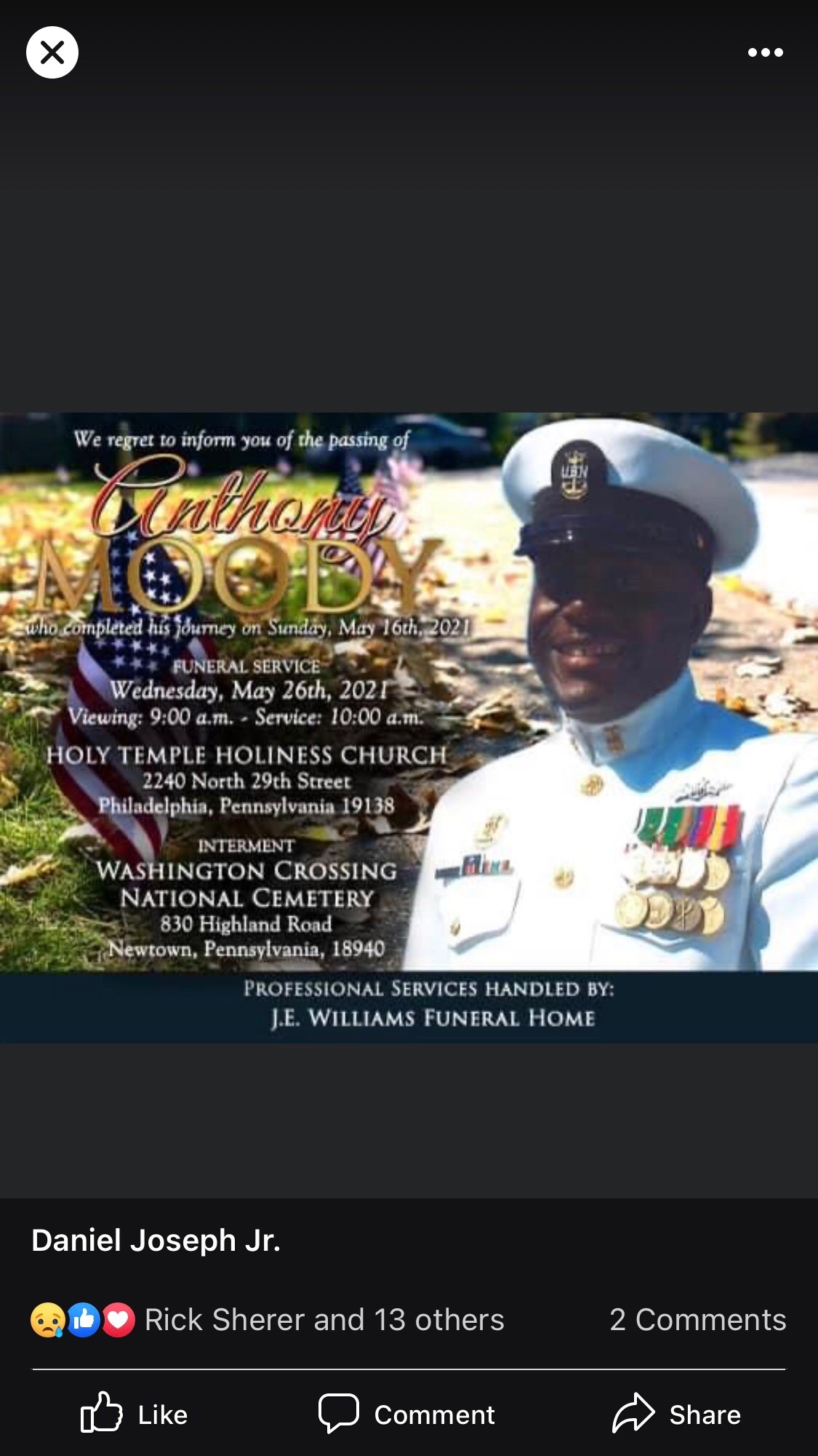 Image of EQCM(SCW) Anthony K. Moody