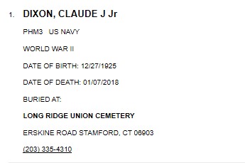 Image of PHM3 Claude J. Dixon Jr.