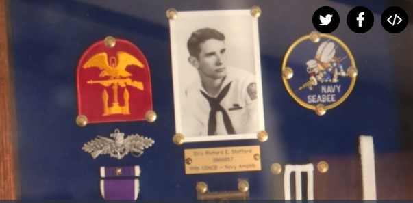 Image of S1c Richard (Dick) Stafford