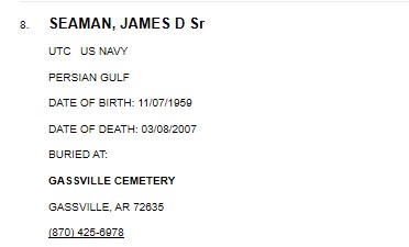 Image of UTC James D. Seaman Sr.